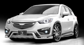 Vfs2, mazda cx5, mazda, 2015, tuning, vossen, crossovers, black